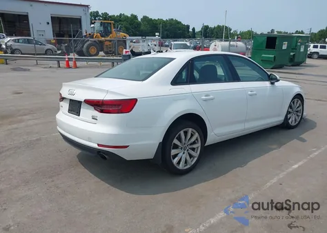 2017 Audi A4 2.0T Premium from USA, damaged, VIN WAUANAF46HN056686